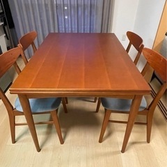 ACTUS ダイニングテーブル・チェア4脚セット H.W.F TYPE-A