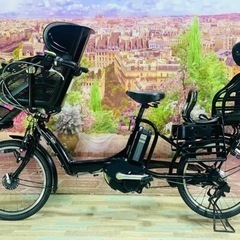 D34D電動自転車M53M/長生き8アンペア/保証/新品タイヤ/ヤマハ