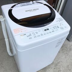 動作保証あり】TOSHIBA 東芝 2016年 AW-6D3M 6.0kg 洗濯機【管理KRS428】