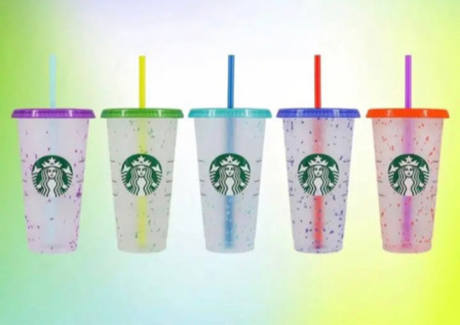 月末までSALE スタバ　海外限定　カップの色が変わります