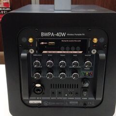 充電式ワイヤレスPAアンプ　BWPA-40W