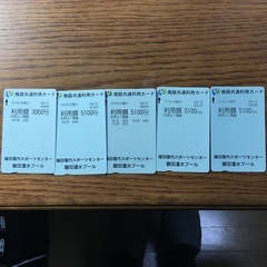 磐田温水プール 福田屋内スポーツセンター 利用カード 20380円分