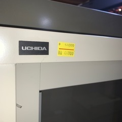 スチール書庫　鍵付き　上下1セット