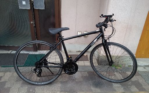 LUPUS[ルプス]700c クロスバイク アルミ/21speed/ブラック