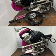 引取限定】日立 C6RSHC 165mm 卓上スライド丸のこ 説明書付 100V 50