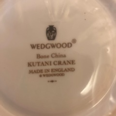 お値下げ中！【希少】ウェッジウッド・クタニクレーン カップ&ソーサー