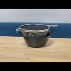 値下げ！ラバーゼ 燕三条 NEW 鉄 揚げ鍋 22cm セット 日本製 la base 有元