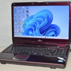 最新Windows11+office 大容量HDD500GB 富士通 NF/G50 高速 i3