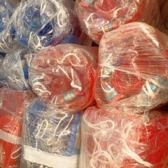 バブルサッカーのボール赤7個青7個、空気入れ1つ無料付