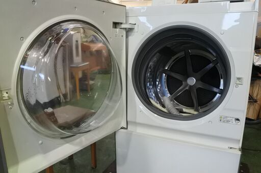 Panasonic 17年製 NA-VG1200R 10kg ドラム式洗濯機 右開き キューブル
