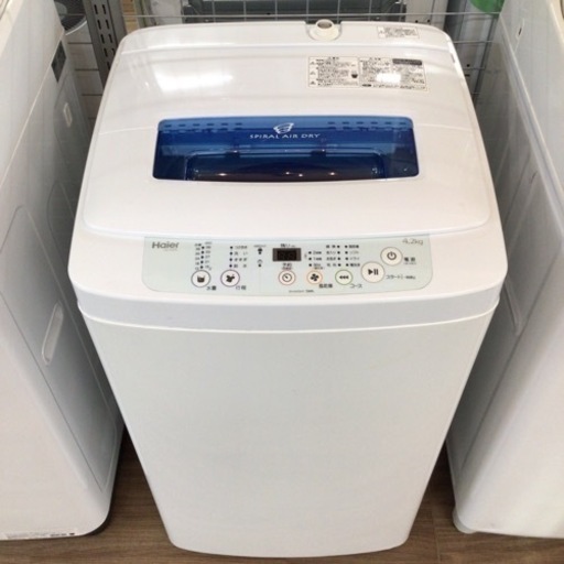 ※20%OFF対象商品 洗濯機 ハイアール  JW-K42K 2015年製 4.2kg