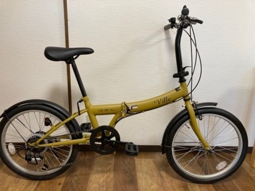 CAINZ VILLE FDB-206 6段ギア 20インチ折り畳み自転車