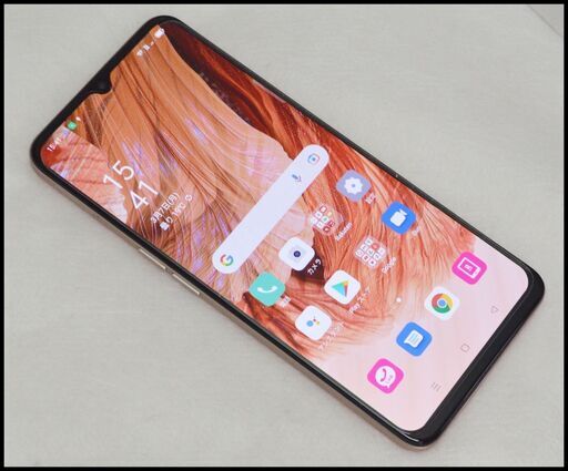 ほぼ未使用 SIMフリー OPPO A73 4/64GB ダイナミックオレンジ