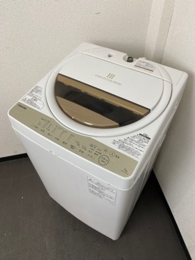 激安 2016年製 限定大セール‼️TOSHIBA 7キロ 洗濯機AW-7G5