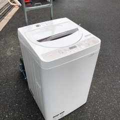 🌸2018 シャープ  洗濯機⁉️大阪市内配達設置無料🉐⭕️保証付き