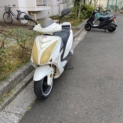 【ネット決済・配送可】ロンシン125 バイク　スクーター　値下げ可能！