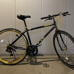 【美品】クロスバイク 自転車 700C シマノ7段変速 28インチ