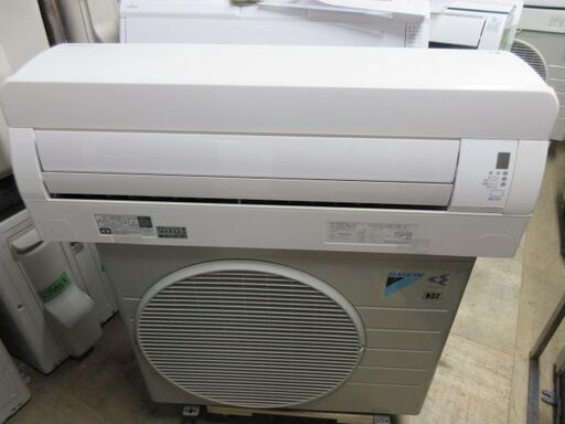 K03132　ダイキン　中古エアコン　主に6畳用　冷2.2kw／暖2.2kw