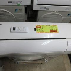 K03135 シャープ 中古エアコン 主に6畳用 冷2.2.kw／暖2.5kw