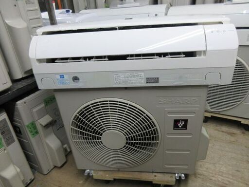 K02523　シャープ　中古エアコン　主に6畳用　冷2.2kw ／ 暖2.2kw K02523 シャープ 中古エアコン 主に6畳用 冷2.2kw ／ 暖2.2kw