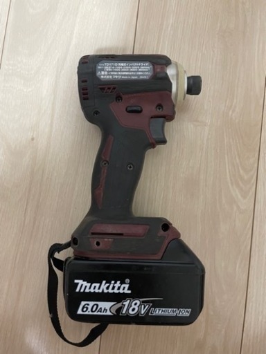 マキタ　TD171D美品