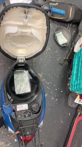 東京豊島区大塚のバイクやスズキレッツCA4AA 青色現役バイク自賠責付き試乗