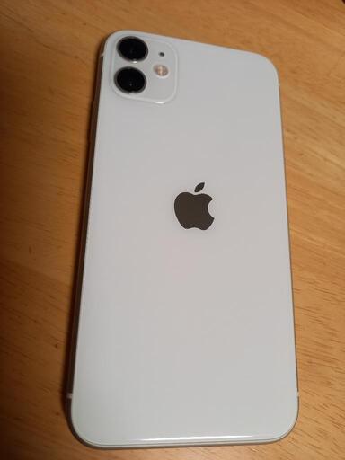 Apple　iPhone11　64GB　ホワイト　SIMフリー　フィルム