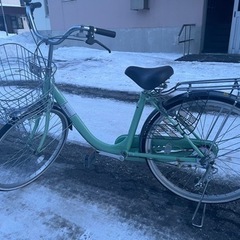 【ネット決済】自転車　24インチ 