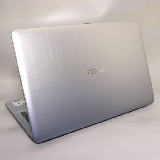 新品高速SSD 銀色 ノートパソコン 15.6型 ASUS F541S 中古美品 Celeron