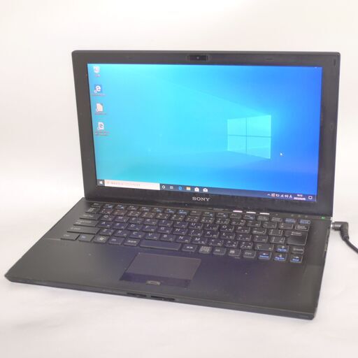 高速SSD 軽量 薄型 ノートパソコン 13.1型 SONY VPCZ23AGJ 中古美品 第2世代Core i5 4GB 無線 Bluetooth webカメラ Windows10 Office