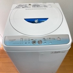 SHARP 全自動洗濯機 ES-GE55L-A