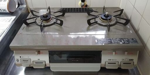 購入1年以内　リンナイ　ガスコンロ　ガステーブル