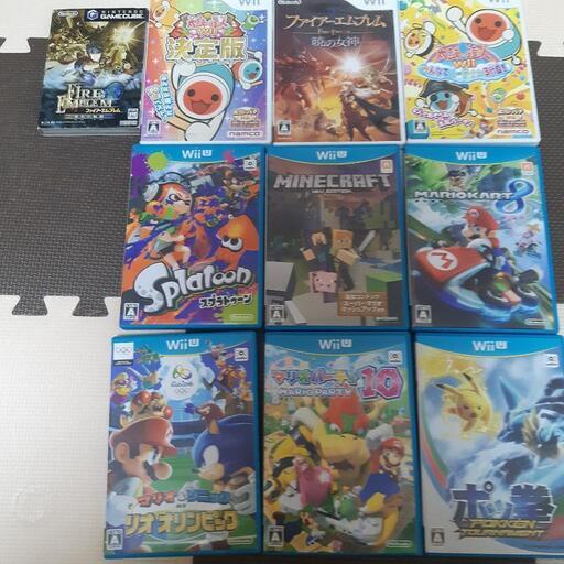 受け渡し予定者決定)Wii、Wii U、3DS、PS vita、周辺機器、各種ソフト