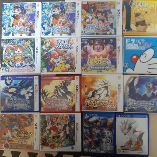 受け渡し予定者決定)Wii、Wii U、3DS、PS vita、周辺機器、各種ソフト 