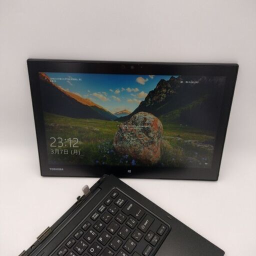 東芝　デタッチャブル式ウルトラブック　タッチパネル付き 12.5型ワイドFHD　#1500A91 東芝 デタッチャブル式ウルトラブック タッチパネル付き 12.5型ワイド