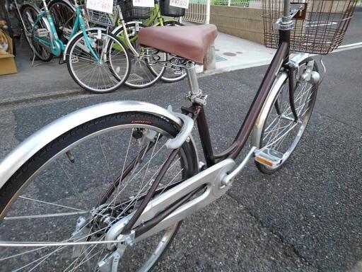 中古自転車2762 ブリヂストン 26インチ 3段ギヤ ダイナモライト