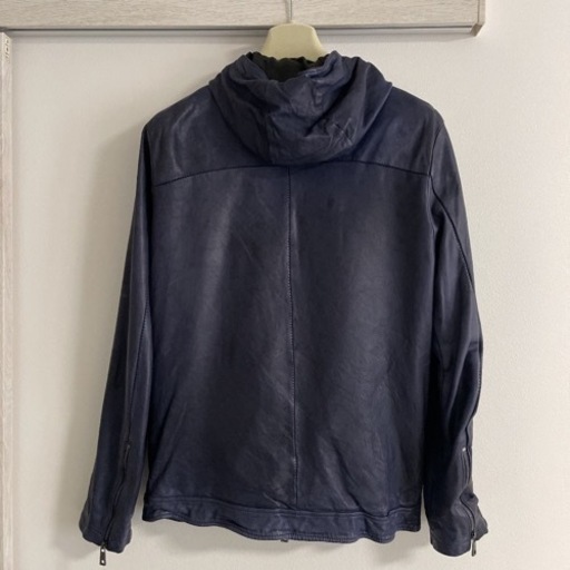 美品】GIORGIO BRATO ジョルジオブラッド フードレザージャケット | no