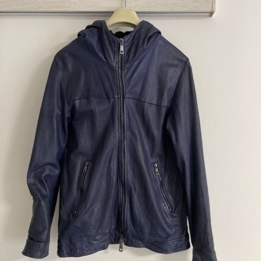 美品】GIORGIO BRATO ジョルジオブラッド フードレザージャケット