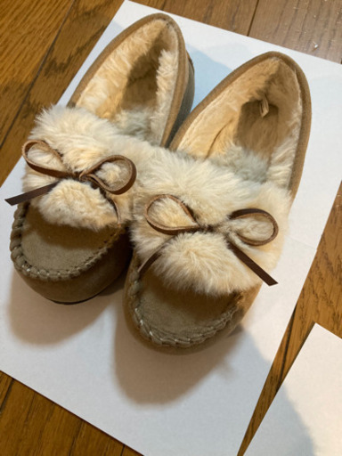 Gu ボアモカシューズ 18 0 うち 鹿児島の子供用品の中古あげます 譲ります ジモティーで不用品の処分