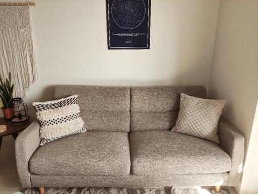 ニトリグレーカウチ - Nitori Grey Couch　SakaiShi Eki 堺市駅