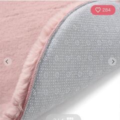 【現金だと8,000円】ラグマット　150cm　ミーティス ラウンドラグ ピンク　フランフラン