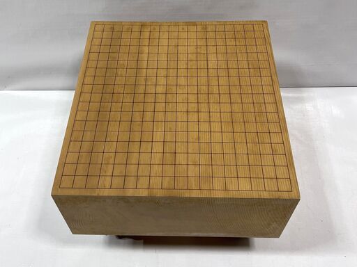購入20万円！高級 囲碁セット 本榧？ 檜？碁盤 欅碁笥 碁石 盤サイズ42