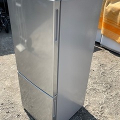 【リサイクルサービス八光　田上店　安心の3ヶ月保証　配達・設置OK】マクスゼン 2ドア冷蔵庫　117LJR117ML01SV