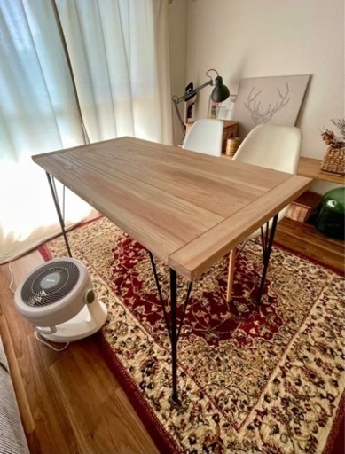 テーブル　古材　杉板　無垢材