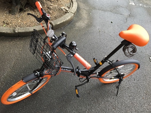6段変速折り畳み自転車(大人から子供までサドル調整で使用可能)