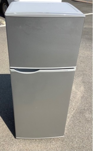 SHARP SJ-H12D-S 2ドア直冷式冷凍冷蔵庫 （118L・右開き）　リサイクルショップ宮崎屋　佐土原店22.3.8F