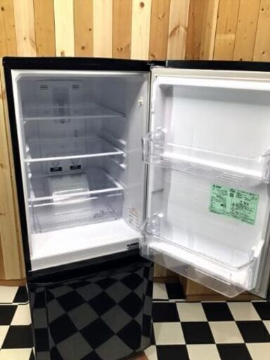 三菱 2ドア冷凍冷蔵庫 ノンフロン 2018年製 MR-P15C-B 146L