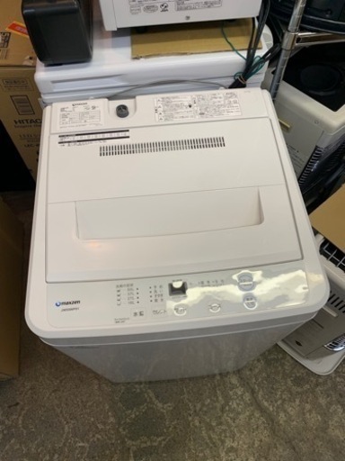 全自動洗濯機 maxzen マックスゼン JW55WP01 5.5kg 2019年 美品