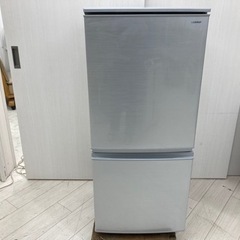 【中古品】SHARP ノンフロン冷凍冷蔵庫 SJ-D14D-S