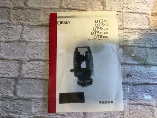 ソキア DT510AS セオドライト 中古品 通電確認済み 動作未確認